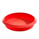 Molde de Silicona Redondo Rojo Lékué