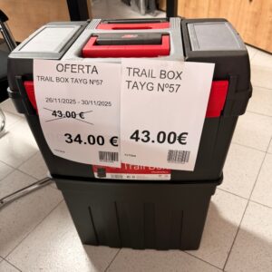 Trail Box Caja de herramientas con ruedas desmontable Tayg