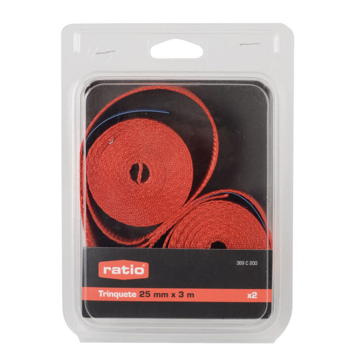 Trinquete RATIO polipropileno 25mmx3m