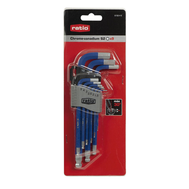 Juego 9 llaves Allen RATIO 6158