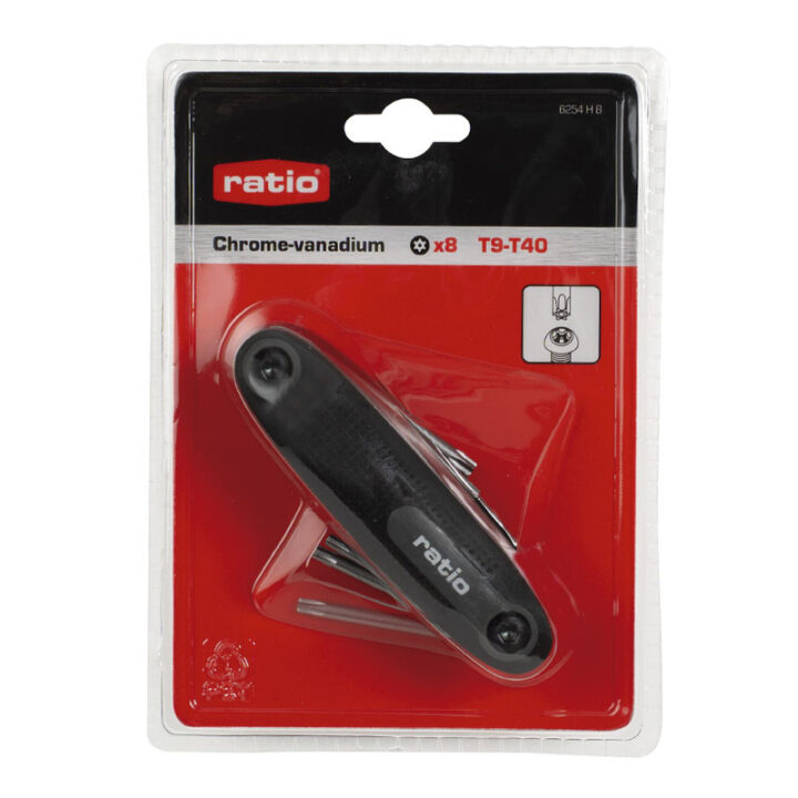 Navaja llave Torx RATIO 6254H8