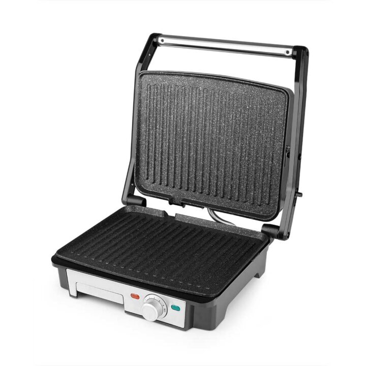 Grill-Acero-Inoxidable-Orbegozo-GR-4570-abierto Grill Acero Inoxidable Orbegozo GR 4570 Abierto