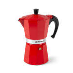 Cafetera Italiana Roja 9 Tazas Orbegozo KFR 940
