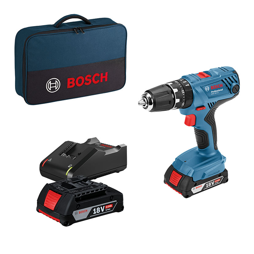 Taladro percutor batería BOSCH GSB 18V-21 - Imagen 2