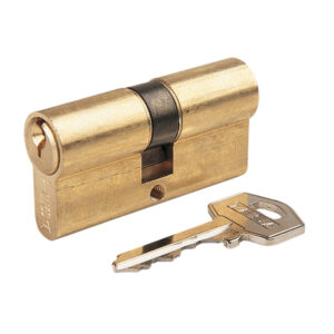 Cilindro sistema TESA ASSA ABLOY TE-5 niquelado 30-40 mm 70 mm