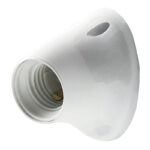 Portalámpara zócalo curvo DUOLEC E-27