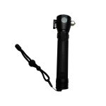 Linterna Led Solar Recargable con Alarma Hepoluz 20188