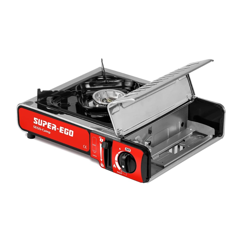 Cocina Gas Portátil Camping Super Ego