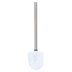 ESCOBILLA DE BAÑO, 8X32CM. BLANCA MSV