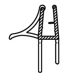 Perfil recambio mampara bañera 6/8 mm. 8 unidades