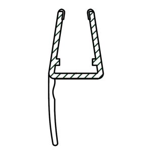 PERFIL 2 METROS JUNTA 13MM  6/8MM