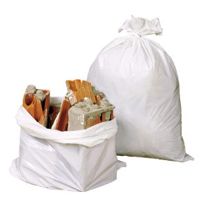 Saco escombros plástico