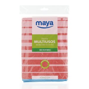 Bayeta y gamuza MAYA microtex multiusos 40x40 cm