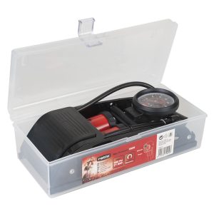 BOMBA INFLAR A PIE 160PSI DOBLE CILINDRO