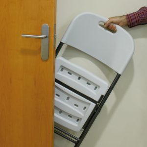 SILLA PLEGABLE POLIETILENO (4UDS.)