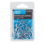 CORCHETE CORTINA METALICO 25 UDS.