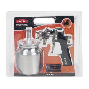 PISTOLA DE PINTAR DEP.INFERIOR. 1/4"