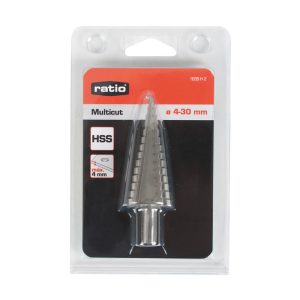 Broca escalonada RATIO MultiCut de diámetro 4-30 mm