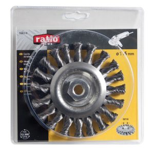 CEPILLO CIRCULAR ACERO TRENZ.115MM.