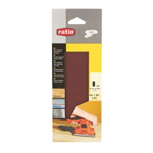 9 HOJAS LIJADORA 115X280 GR.SURTIDO