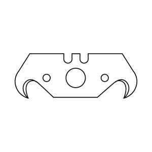 CUCHILLA D.GANCHO 50MM(JGO.10)RATIO