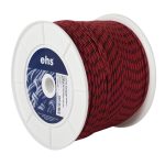 CUERDA POLIÉSTER Ø10MM X 100M ROJO/NEGR