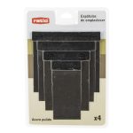 ESPATULA CARROCERO ACERO  4 PIEZAS RATIO