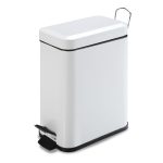 CUBO PEDAL BLANCO 5 L. RECTANG. HABITEX