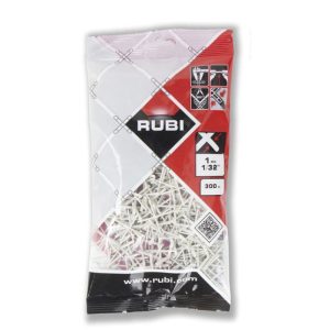 CRUCETA PARA JUNTAS 1 MM 300 PZAS RUBI