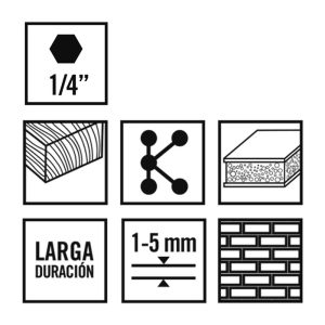 BROCAS MULTICONSTRUCTION HEX.JGO.5 RATIO