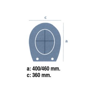 TAPA WC SANIT.ABS BIMATERIA ALEXIA