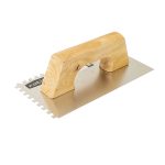 Llana rectangular dentada RATIO 3974H acero inox