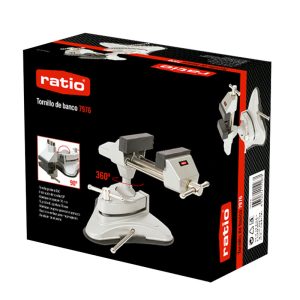 TORNILLO BANCO S/MESA CON VENTOSA GIRAT.