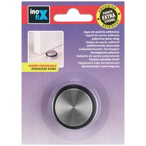 TOPE PUERTA A. INOX. Ø 36xH 18 MM. 1 UNI