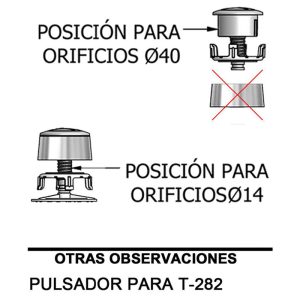 PULSADOR DOBLE RECAMBIO DESCARGA 893F11