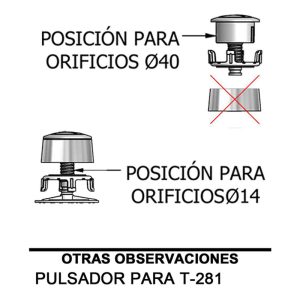 PULSADOR RECAMBIO DESCARGA 893F12