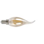 LAMP.LED FILAM.VELA  DEC.E14 4W 2500K VT