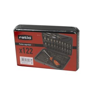 DESTOR+PUNTAS SEG.122 PZAS. RATIO