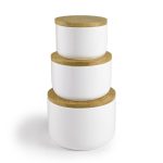 TARRO 1L CERAMICA TAPA BAMBOO