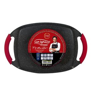 SARTEN ASADOR  TOLEDO MARBLE 37X25CM.