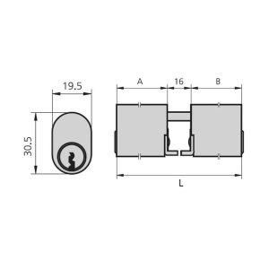 CILINDRO OVAL.NIQ.5964/4-76 CVL