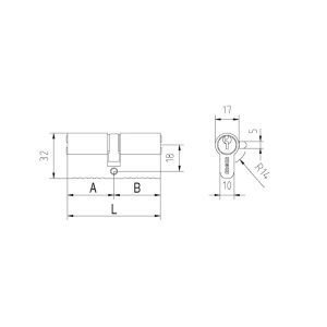 CILINDRO SUELTO CERRAD.1501/2 MCM