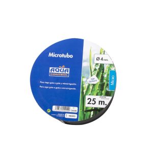 RIEGO GOTEO. MICROTUBO 4 MMX25 M