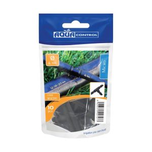 RIEGO GOTEO. TE 4 MM. 10 UDS.