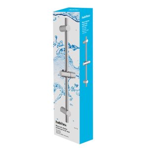 BARRA DUCHA 600X22MM. CROMADA HABITEX