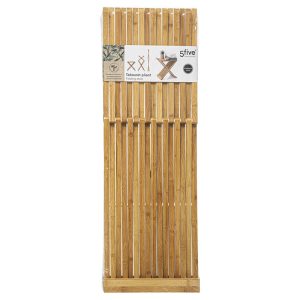 TABURETE PLEGABLE 40X32X45CM. BAMBU