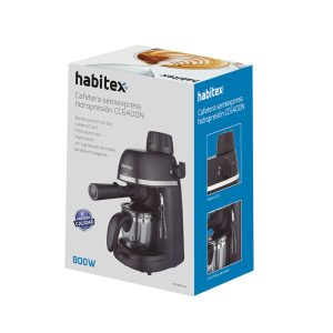CAFETERA 4 TZ. SEMI EXP. CC6400N HABITEX