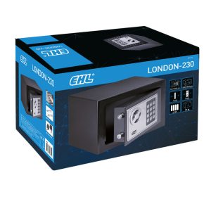 CAJA FUERTE SOBREP. 23x17xh17cm. EHL