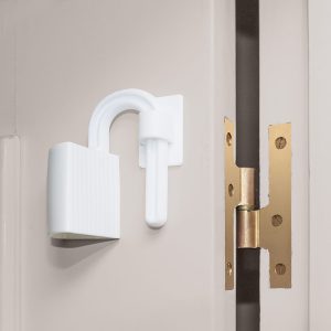 TOPE SEGURIDAD PUERTA. BISAGRA. 2 UD.