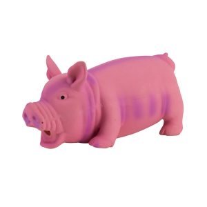 JUGUETE PERRO. CERDITO VINILO/LÁTEX